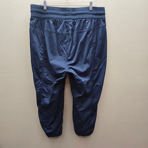 The North Face Drawstring Activewear Lightweight Track Jogger Pants 1X Navy Blue - Picture 2 of 8